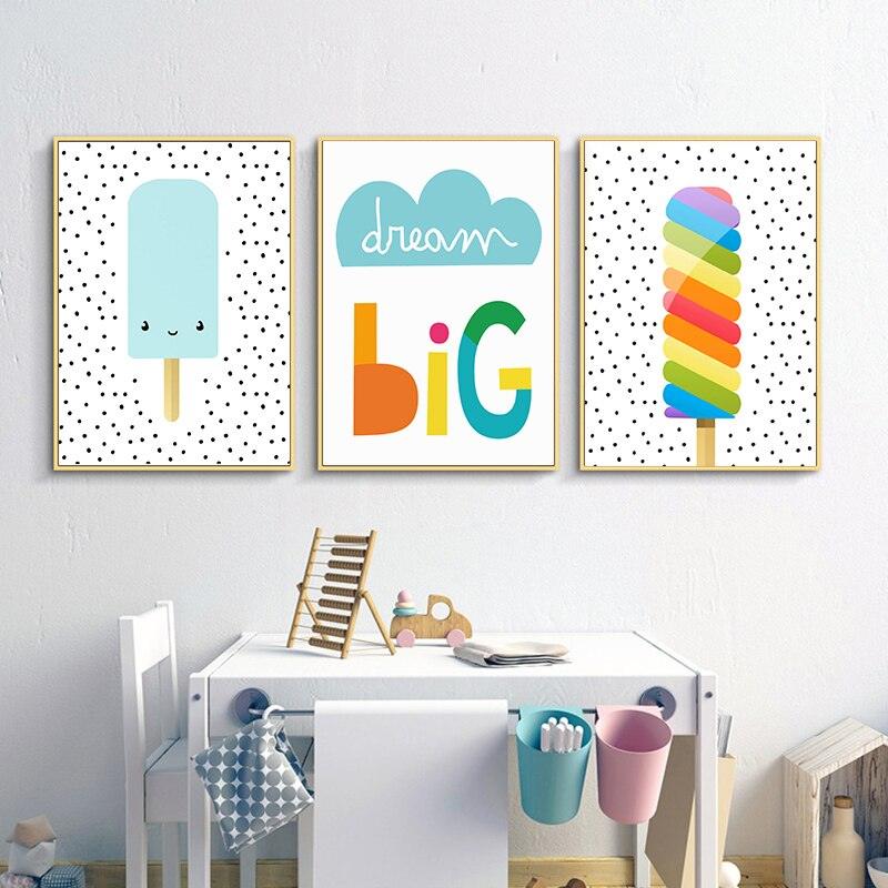 Popsicle Dreams Painting on Canvas - Divine Heart L.A.