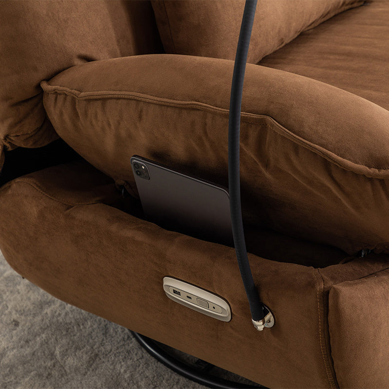 Home Theater Power Rocker Recliner with Type-C & USB Port