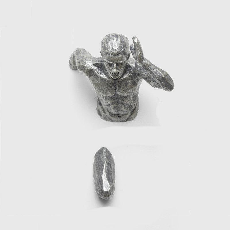 Running Man Wall Accent - Divine Heart L.A.