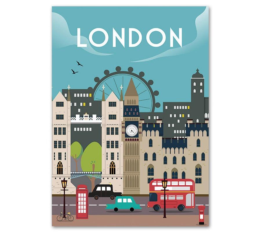 See the World Collection of Oil Paintings on Canvas - Divine Heart L.A.