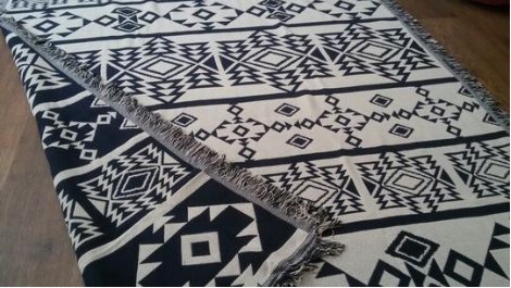 Setti Fatmaa Fringed Cotton Throw - Divine Heart L.A.