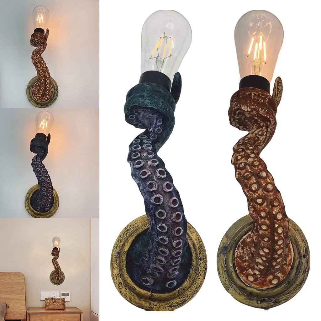 Surreal Octopus Tentacle Wall Sconce - Divine Heart L.A.