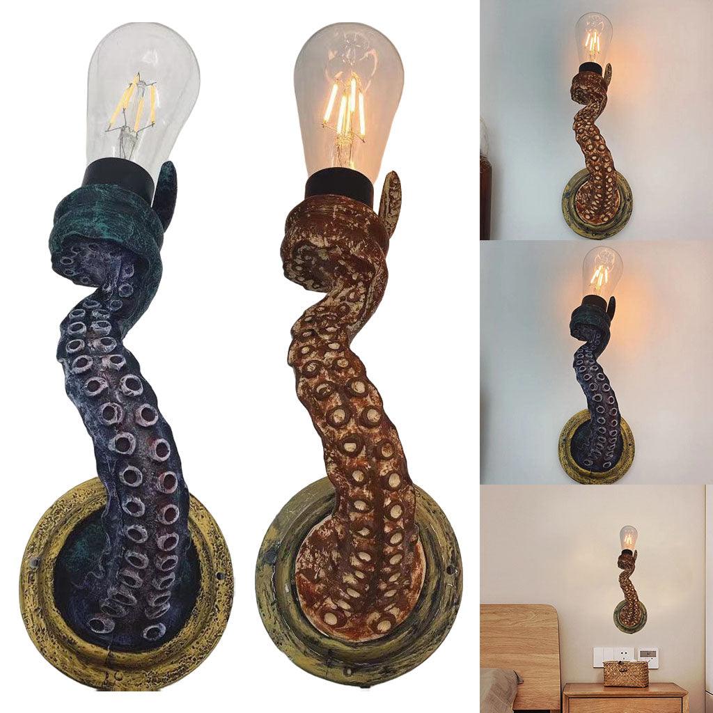 Surreal Octopus Tentacle Wall Sconce - Divine Heart L.A.