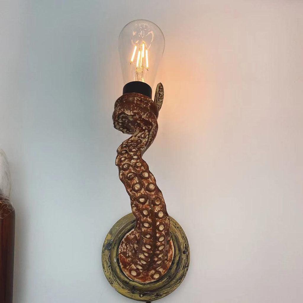 Surreal Octopus Tentacle Wall Sconce - Divine Heart L.A.