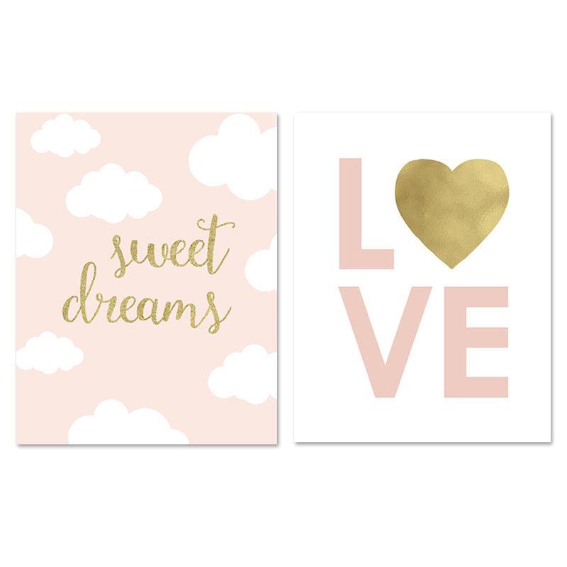 Sweet Love Oil Painting on Canvas - Divine Heart L.A.