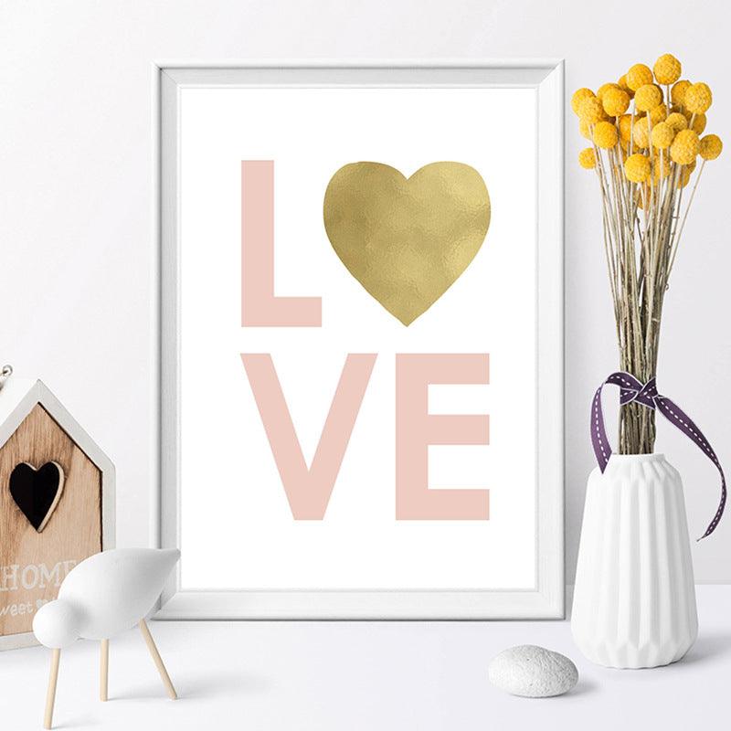 Sweet Love Oil Painting on Canvas - Divine Heart L.A.