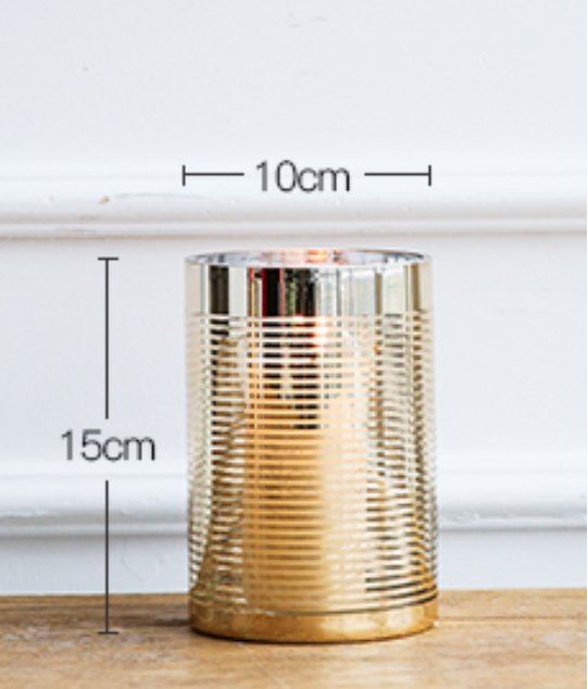 Victoria Glass Candle Holder - Divine Heart L.A.