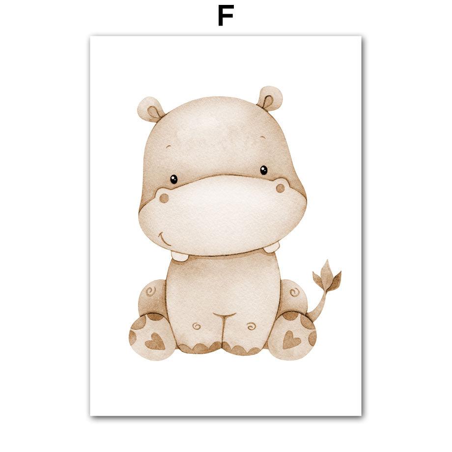 Vintage Wild Baby Collection of Wall Art - Divine Heart L.A.