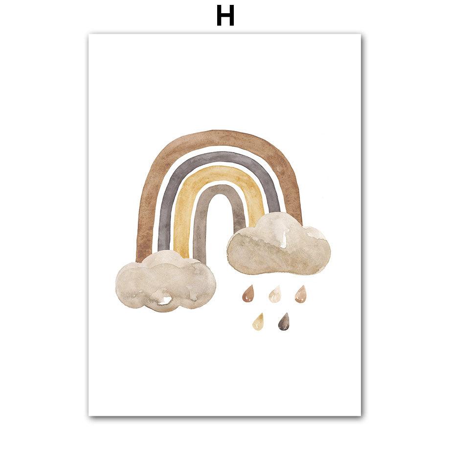 Vintage Wild Baby Collection of Wall Art - Divine Heart L.A.