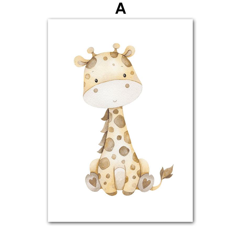 Vintage Wild Baby Collection of Wall Art - Divine Heart L.A.