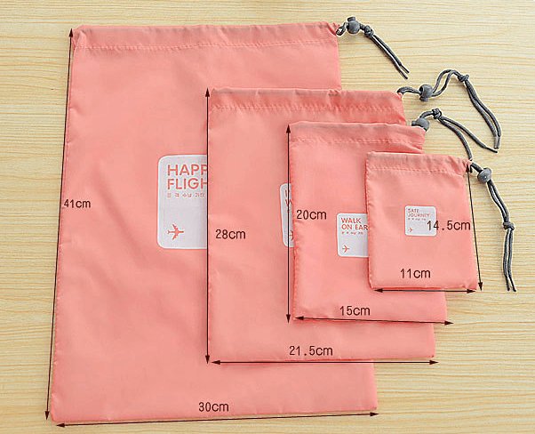 Waterproof Travel Bag Set of 4 - Divine Heart L.A.