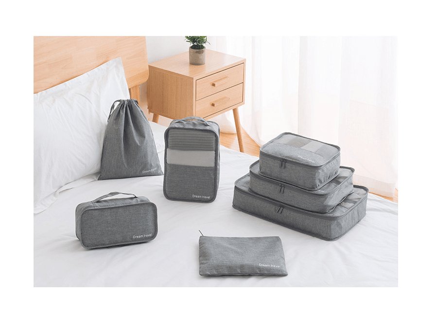 Waterproof Travel Tote Bag Set of 7 - Divine Heart L.A.