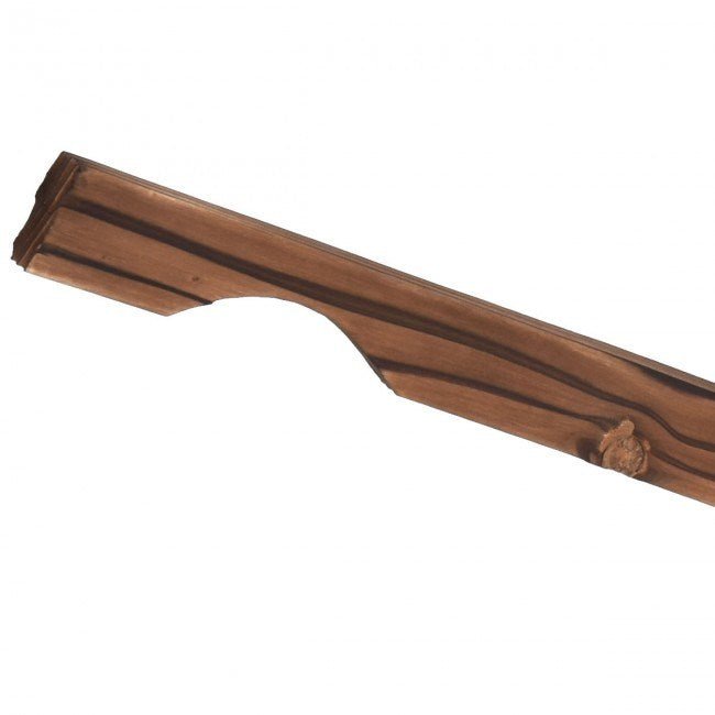 Wood Wagon Planter Pot Stand with Wheels - Divine Heart L.A.